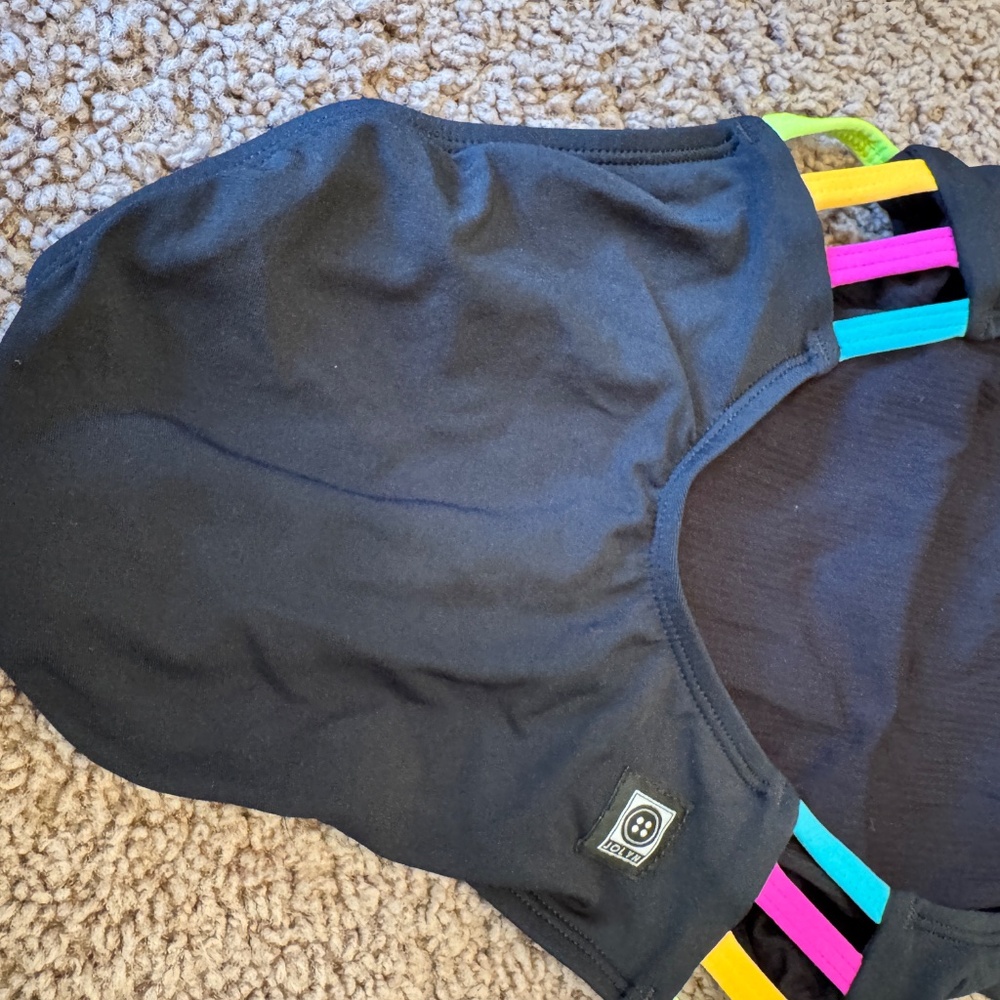 Jolyn Julian 2 Size 26 Black Fixed Back Color Block - Picture 6 of 7